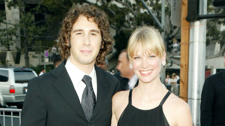 Josh Groban et January Jones