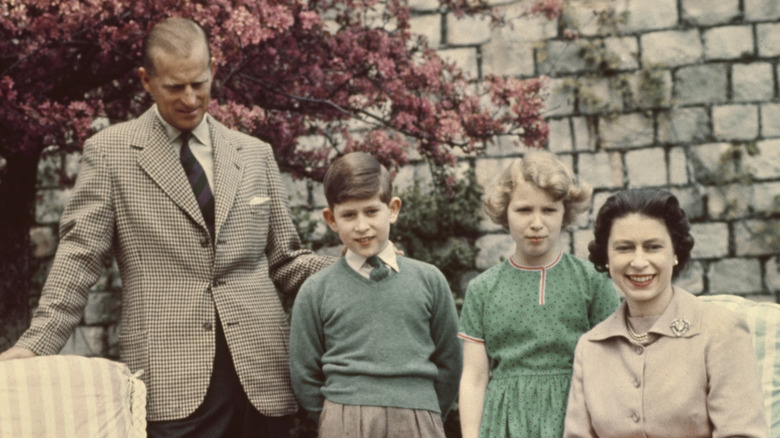 La famille royale dans les années 1950