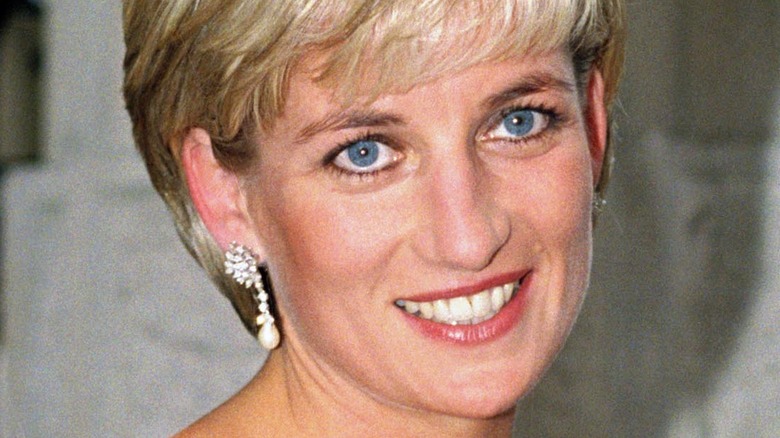 Princesse Diana souriante