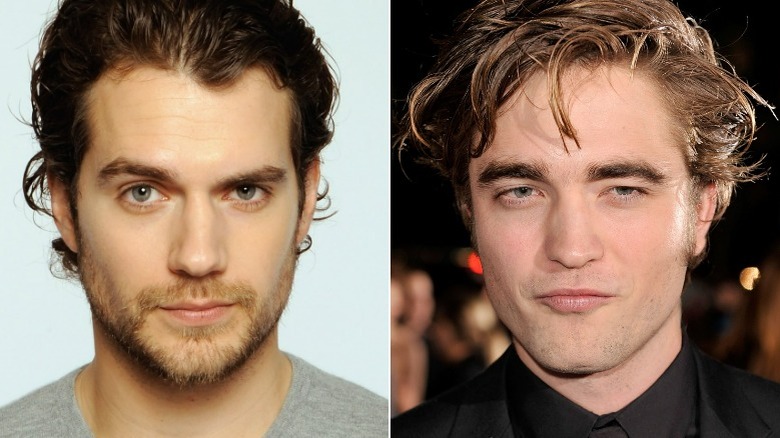 Henry Cavill hausse les sourcils, Robert Pattinson plisse les yeux