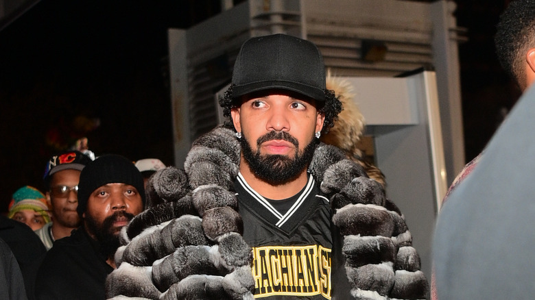 manteau de fourrure Drake