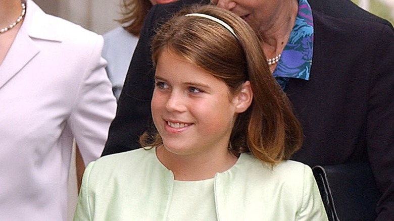 Princesse Eugénie jeune souriante