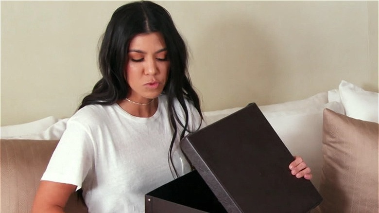 Boîte de rangement de Kourtney Kardashian