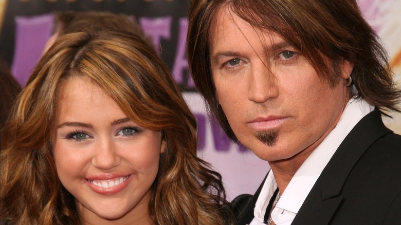 Miley Cyrus et Billy Ray Cyrus