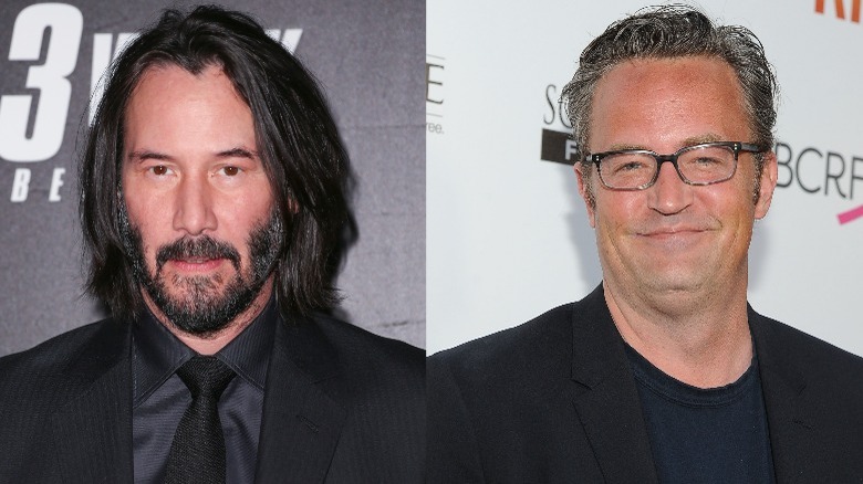 Keanu Reeves et Matthew Perry