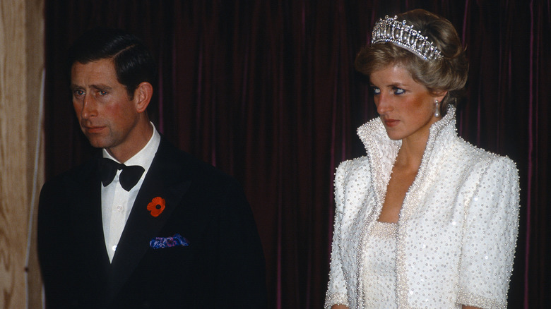 le prince Charles et la princesse Diana