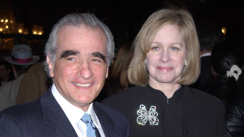 Scorsese et Morris à la première de "The Last Waltz" en 2002.