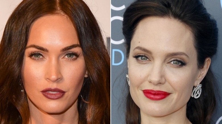 Megan Fox et Angelina Jolie 