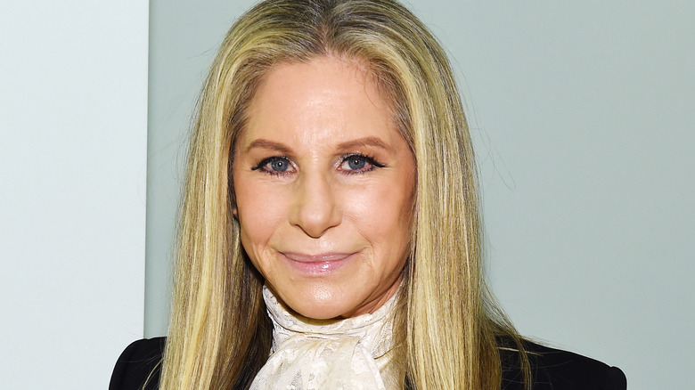 Barbra Streisand souriante