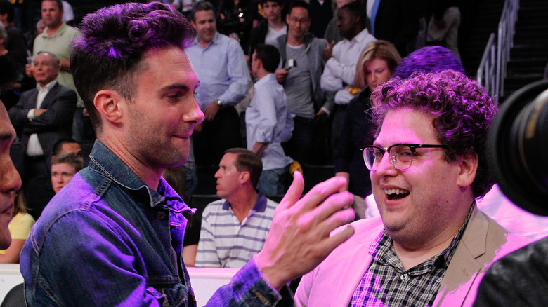 Adam Levine et Jonah Hill plaisantent