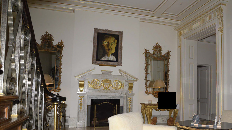 Intérieur de la maison de ville de Jeffrey Epstein