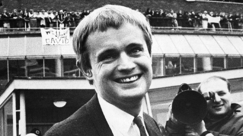 David McCallum noir et blanc