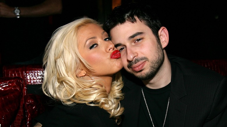 Christina Aguilera embrasse Jordan Bratman