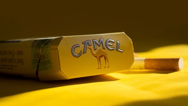 Camel n°9 cigarette et boite