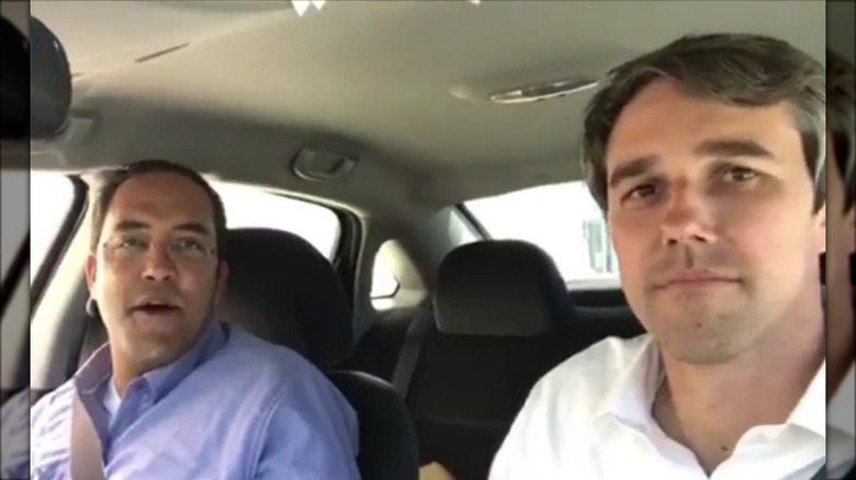 Beto O'Rourke avec Will Hurd sur Facebook Live