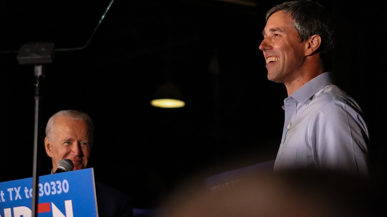 Beto O'Rourke avec Joe Biden