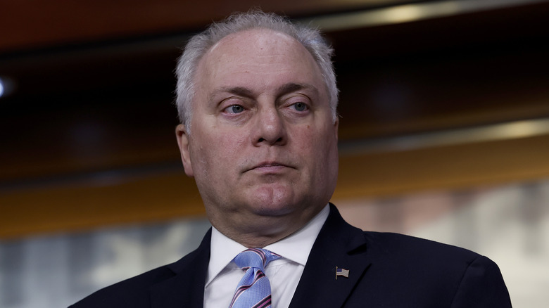 Steve Scalise semble concentré