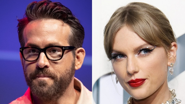 Ryan Reynolds et Taylor Swift posent