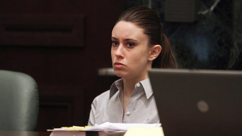 Casey Anthony assis au tribunal