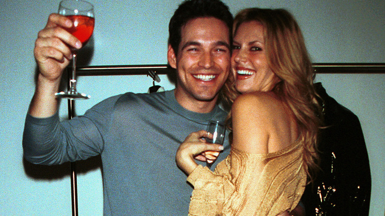 Eddie Cibrian, Brandi Glanville, fête du vin