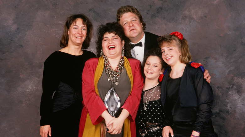 Le casting de Roseanne tout souriant