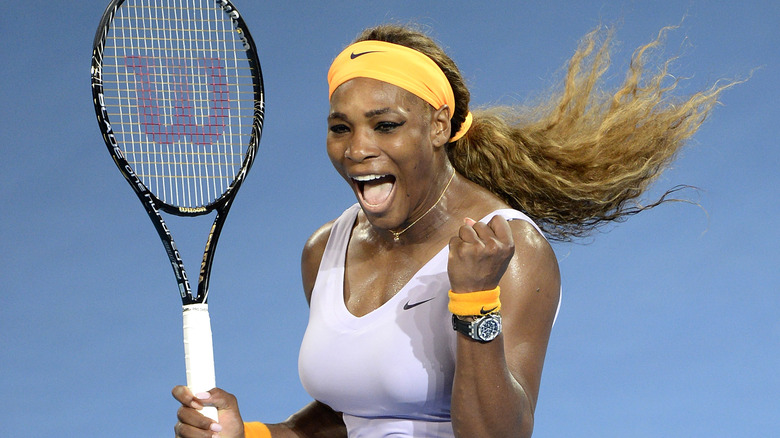 Serena Williams joue