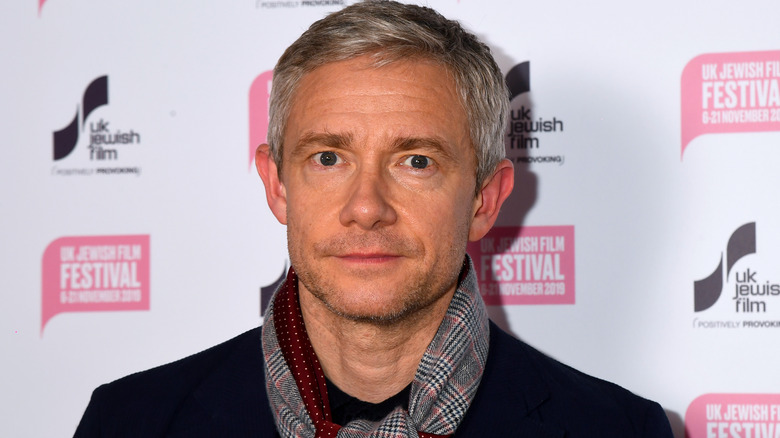 Martin Freeman souriant mal à l'aise 