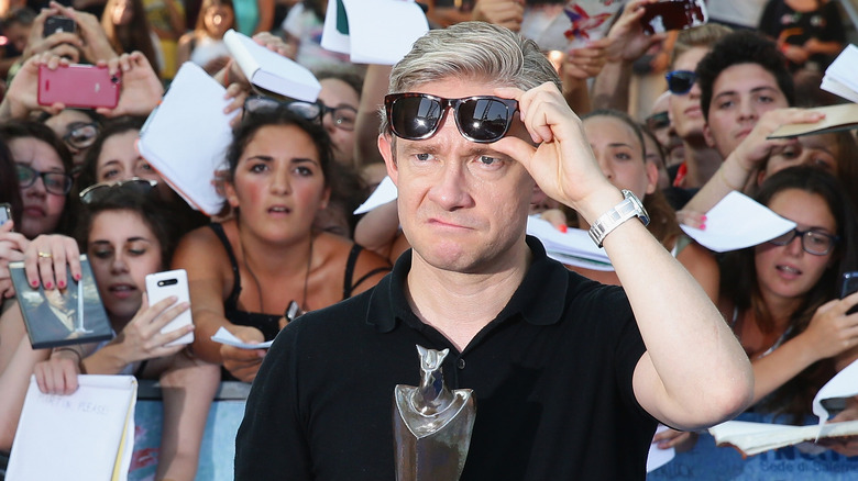 Martin Freeman fait une grimace