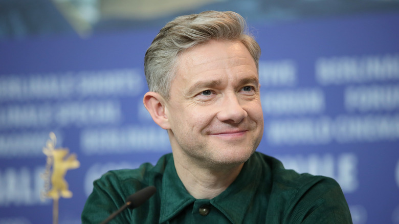 Martin Freeman souriant détendu