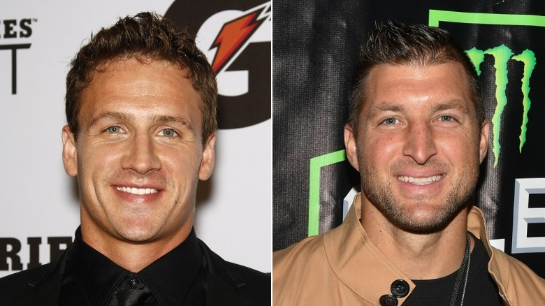 Image partagée de Ryan Lochte et Tim Tebow