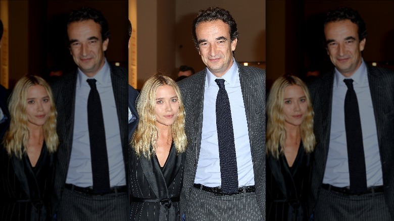 Mary-Kate Olsen et Olivier Sarkozy posent