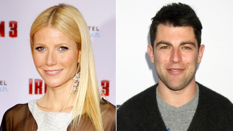 Gwyneth Paltrow et Max Greenfield côte à côte