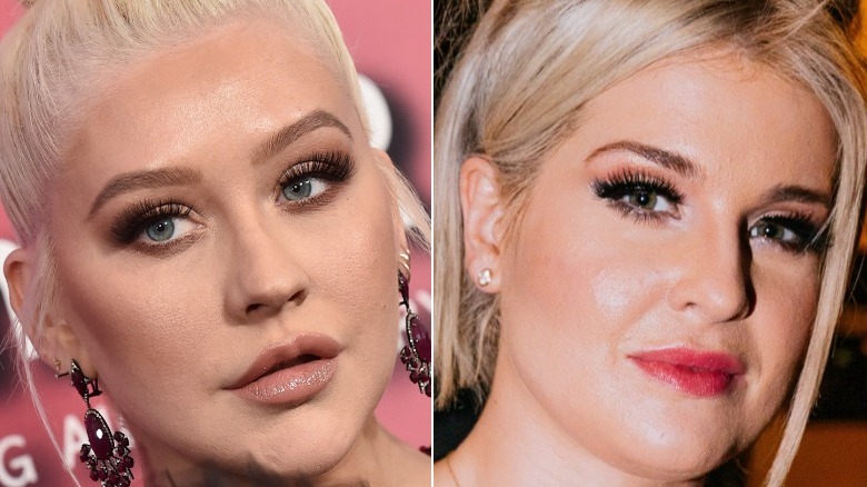 Christina Aguilera Kelly Osbourne se sépare