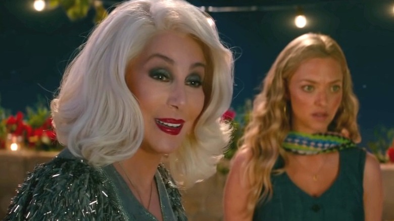 Cher dans Mamma Mia ! avec Amanda Seyfried