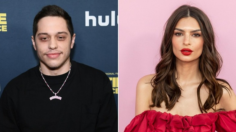 Pete Davidson; Emily Ratajkowski lors d'événements