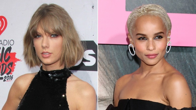 Taylor Swift et Zoe Kravitz côte à côte