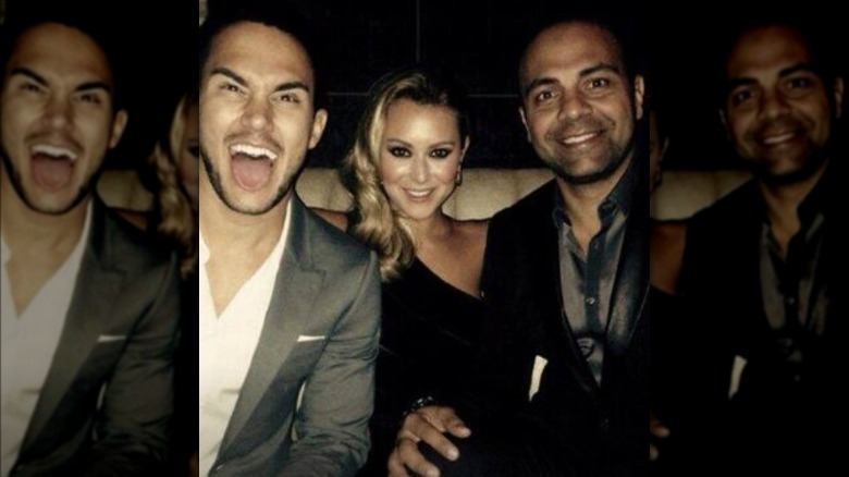 Carlos et Alexa PenaVega et Andrew Mortaza