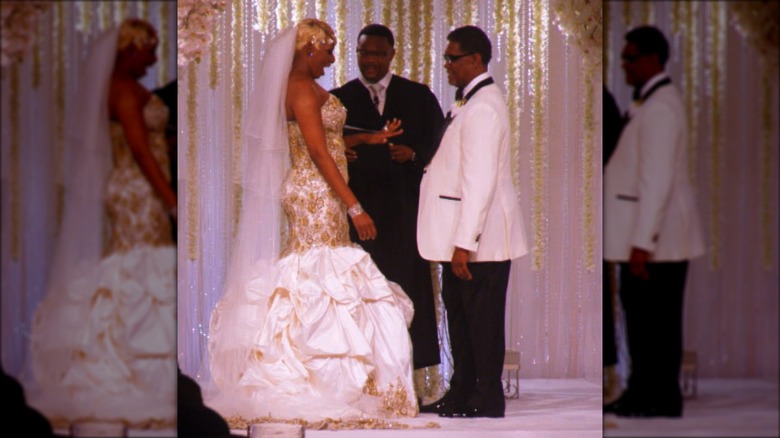 NeNe Leakes et Gregg Leakes à leur mariage