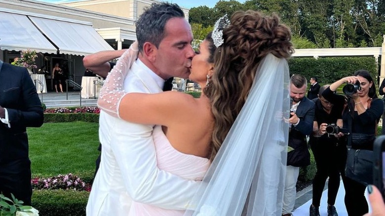 Teresa Giuidice et Luis Ruelas le jour de leur mariage