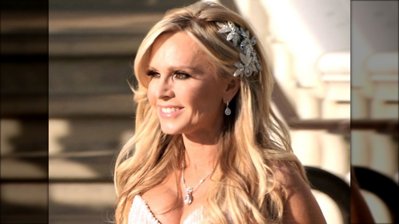 Tamra Judge le jour de son mariage