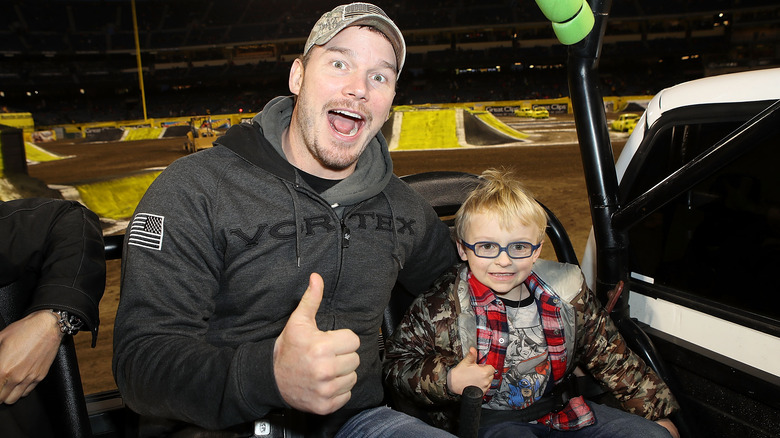 Chris Pratt et son fils Jack ont ​​l'air heureux ensemble