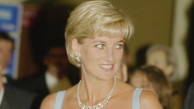 La princesse Diana lors d'un événement