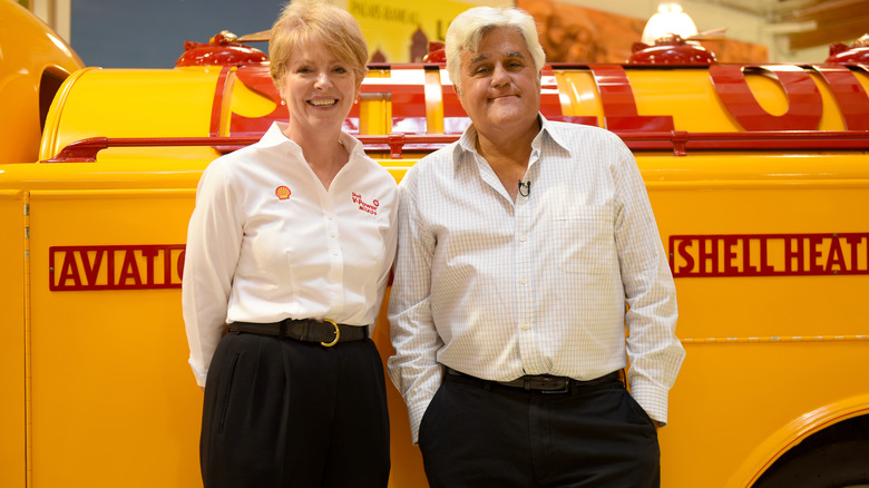 Jay Leno au lancement de la publicité