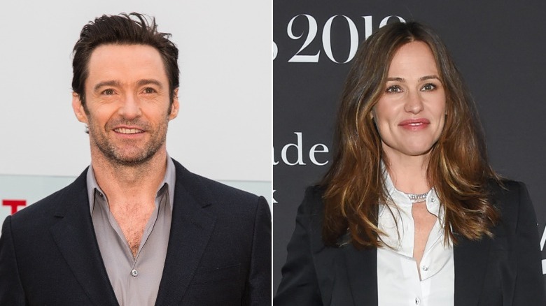 Hugh Jackman côte à côte avec Jennifer Garner