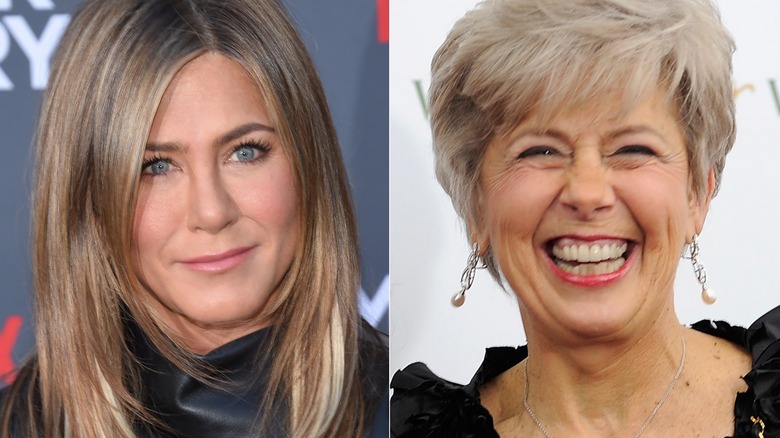 Jennifer Aniston et Jane Pitt côte à côte