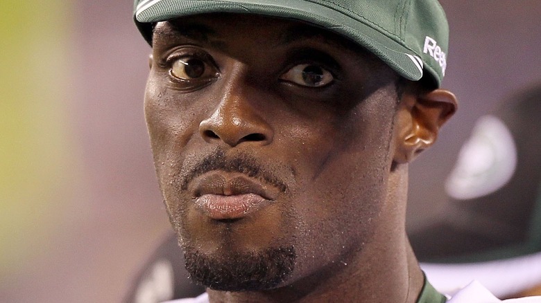 Plaxico Burress portant un chapeau