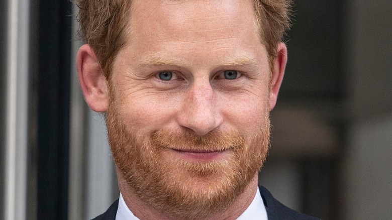 Prince Harry souriant