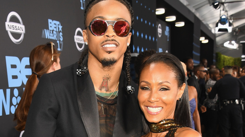 Jada Pinkett Smith et August Alsina sur le tapis rouge 