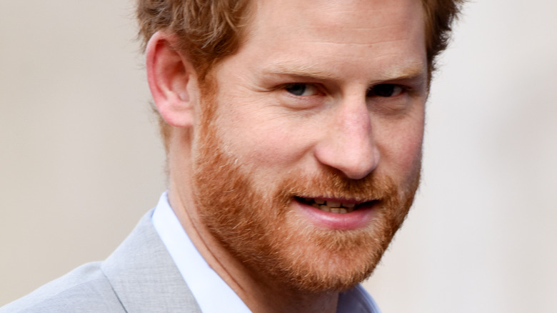 Prince Harry souriant