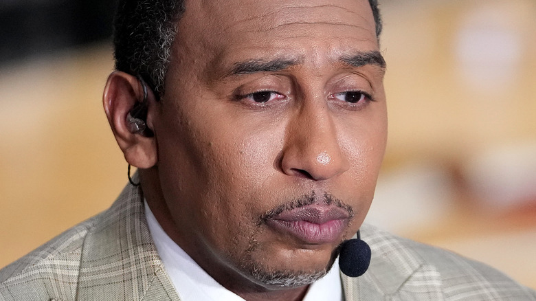 Stephen A. Smith lors d'un match